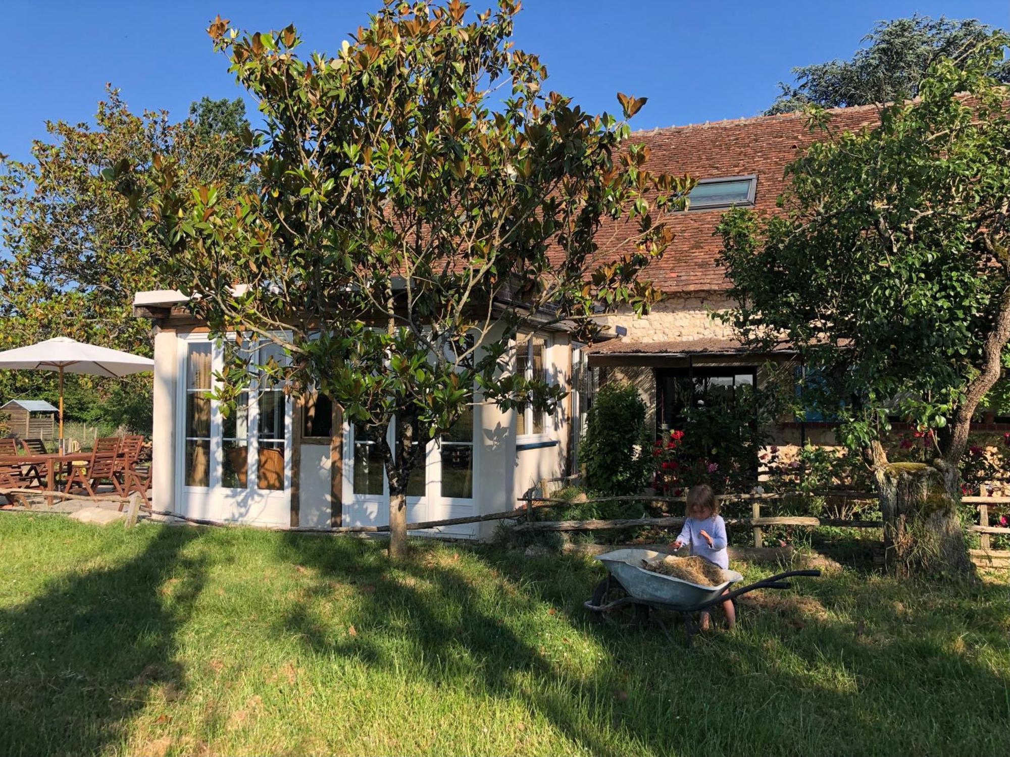 Chambre D'Hotes Chez Gustave & Compagnie Choussy Bagian luar foto